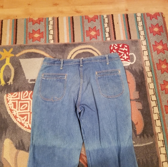 Vintage wide leg Jandy Jeans Size 17/38 - Picture 4 of 6